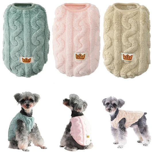 Cozy Fleece Pet Sweater