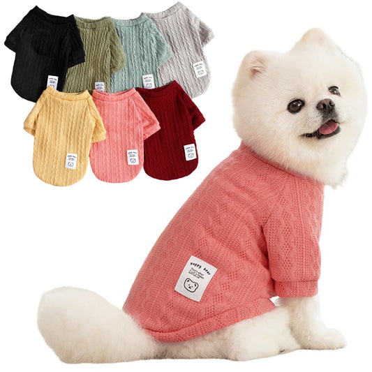 Cozy Knitted Pet Sweater