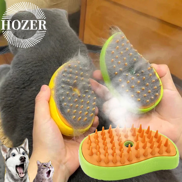 Furry Friend Grooming Steam Brush